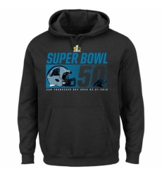 NFL Carolina Panthers Majestic Super Bowl 50 Bound On Our Way Pullover Hoodie Black NFL Carolina Panthers Majestic Super Bowl 50 Bound On Our Way Pullover Hoodie Black