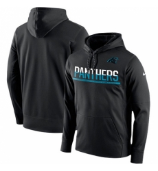 NFL Mens Carolina Panthers Nike Black Sideline Circuit Pullover Performance Hoodie NFL Mens Carolina Panthers Nike Black Sideline Circuit Pullover Performance Hoodie
