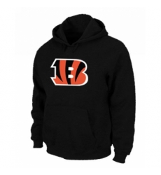 NFL Mens Nike Cincinnati Bengals Logo Pullover Hoodie Black NFL Mens Nike Cincinnati Bengals Logo Pullover Hoodie Black