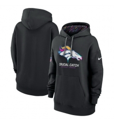 Women Denver Broncos Black 2024 Crucial Catch Club Pullover Hoodie Women Denver Broncos Black 2024 Crucial Catch Club Pullover Hoodie