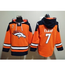 Men Denver Broncos 7 John Elway Stitched Hoodie Men Denver Broncos 7 John Elway Stitched Hoodie