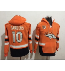 Men Nike Denver Broncos Emmanuel Sanders 10 NFL Winter Thick Hoodie Men Nike Denver Broncos Emmanuel Sanders 10 NFL Winter Thick Hoodie