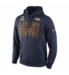 NFL Denver Broncos Nike Super Bowl 50 Champions Parade Hoodie Navy NFL Denver Broncos Nike Super Bowl 50 Champions Parade Hoodie Navy