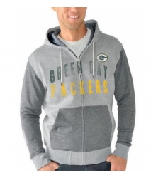 NFL Green Bay Packers G III Sports by Carl Banks Safety Tri Blend Full Zip Hoodie Heathered Gray NFL Green Bay Packers G III Sports by Carl Banks Safety Tri Blend Full Zip Hoodie Heathered Gray
