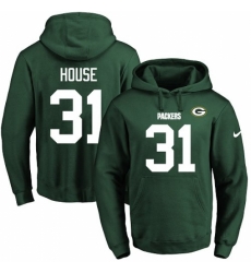 NFL Mens Nike Green Bay Packers 31 Davon House Green Name Number Pullover Hoodie NFL Mens Nike Green Bay Packers 31 Davon House Green Name Number Pullover Hoodie