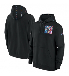 Men Houston Texans Black 2023 Crucial Catch Club Pullover Hoodie Men Houston Texans Black 2023 Crucial Catch Club Pullover Hoodie