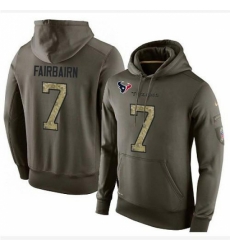NFL Nike Houston Texans 7 Kaimi Fairbairn Green Salute To Service Mens Pullover Hoodie NFL Nike Houston Texans 7 Kaimi Fairbairn Green Salute To Service Mens Pullover Hoodie