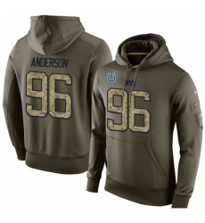 NFL Nike Indianapolis Colts 96 Henry Anderson Green Salute To Service Mens Pullover Hoodie NFL Nike Indianapolis Colts 96 Henry Anderson Green Salute To Service Mens Pullover Hoodie
