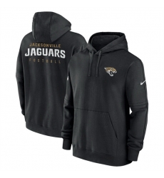 Men Jacksonville Jaguars Black Sideline Club Fleece Pullover Hoodie Men Jacksonville Jaguars Black Sideline Club Fleece Pullover Hoodie