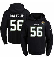 NFL Mens Nike Jacksonville Jaguars 56 Dante Fowler Jr Black Name Number Pullover Hoodie NFL Mens Nike Jacksonville Jaguars 56 Dante Fowler Jr Black Name Number Pullover Hoodie
