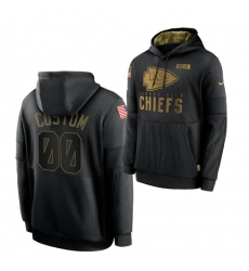 Men Custom Men Kansas City Chiefs 2020 Salute To Service Black Sideline Performance Pullover Hoodie Men Custom Men Kansas City Chiefs 2020 Salute To Service Black Sideline Performance Pullover Hoodie
