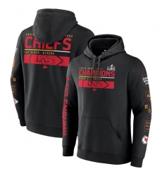 Men Kansas City Chiefs Black Super Bowl LVIII Champions Pullover Hoodie Men Kansas City Chiefs Black Super Bowl LVIII Champions Pullover Hoodie