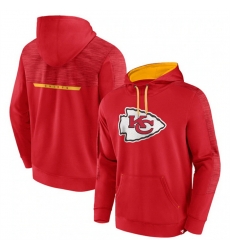 Men Kansas City Chiefs Red Defender Evo Pullover Hoodie Men Kansas City Chiefs Red Defender Evo Pullover Hoodie