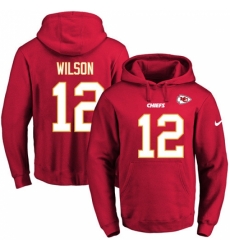 NFL Mens Nike Kansas City Chiefs 12 Albert Wilson Red Name Number Pullover Hoodie NFL Mens Nike Kansas City Chiefs 12 Albert Wilson Red Name Number Pullover Hoodie