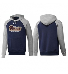 NFL Mens Nike Los Angeles Rams English Version Pullover Hoodie NavyGrey NFL Mens Nike Los Angeles Rams English Version Pullover Hoodie NavyGrey