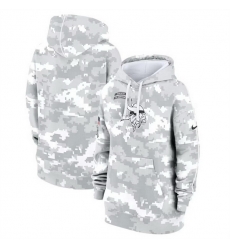 Women Minnesota Vikings 2024 Arctic Camo Salute To Service Club Fleece Pullover Hoodie Women Minnesota Vikings 2024 Arctic Camo Salute To Service Club Fleece Pullover Hoodie