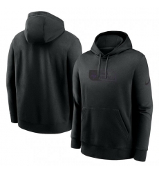 Men Nike Black Minnesota Vikings Edge French Terry Club Pullover Hoodie Men Nike Black Minnesota Vikings Edge French Terry Club Pullover Hoodie