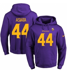 NFL Mens Nike Minnesota Vikings 44 Matt Asiata PurpleGold No Name Number Pullover Hoodie NFL Mens Nike Minnesota Vikings 44 Matt Asiata PurpleGold No Name Number Pullover Hoodie