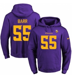 NFL Mens Nike Minnesota Vikings 55 Anthony Barr PurpleGold No Name Number Pullover Hoodie NFL Mens Nike Minnesota Vikings 55 Anthony Barr PurpleGold No Name Number Pullover Hoodie