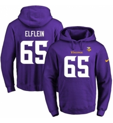 NFL Mens Nike Minnesota Vikings 65 Pat Elflein Purple Name Number Pullover Hoodie NFL Mens Nike Minnesota Vikings 65 Pat Elflein Purple Name Number Pullover Hoodie