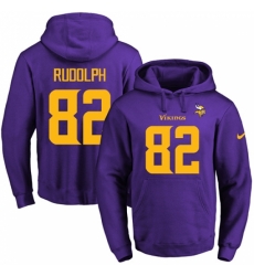 NFL Mens Nike Minnesota Vikings 82 Kyle Rudolph PurpleGold No Name Number Pullover Hoodie NFL Mens Nike Minnesota Vikings 82 Kyle Rudolph PurpleGold No Name Number Pullover Hoodie