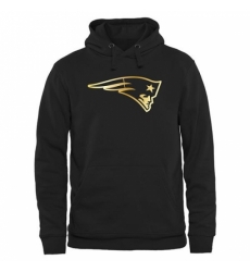 NFL Mens New England Patriots Pro Line Black Gold Collection Pullover Hoodie NFL Mens New England Patriots Pro Line Black Gold Collection Pullover Hoodie