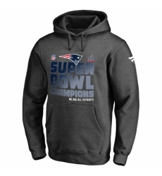 NFL Mens New England Patriots Pro Line by Fanatics Branded Charcoal Super Bowl LI Champions Trophy Collection Locker Room Pullover Hoodie NFL Mens New England Patriots Pro Line by Fanatics Branded Charcoal Super Bowl LI Champions Trophy Collection Locker Room Pullover Hoodie