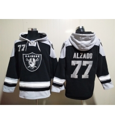 Los Angeles Raiders Sitched Pullover Hoodie #77 Lyle Alzado Los Angeles Raiders Sitched Pullover Hoodie #77 Lyle Alzado