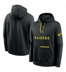 Men Las Vegas Raiders Black Volt Pullover Hoodie Men Las Vegas Raiders Black Volt Pullover Hoodie