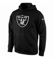 NFL Mens Oakland Raiders Nike Black KO Logo Essential Hoodie NFL Mens Oakland Raiders Nike Black KO Logo Essential Hoodie