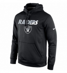 NFL Mens Oakland Raiders Nike Black Kick Off Staff Performance Pullover Hoodie NFL Mens Oakland Raiders Nike Black Kick Off Staff Performance Pullover Hoodie