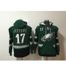 Men Nike Philadelphia Eagles Alshon Jeffery 17 NFL Winter Thick Hoodie Men Nike Philadelphia Eagles Alshon Jeffery 17 NFL Winter Thick Hoodie
