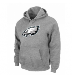 NFL Mens Nike Philadelphia Eagles Logo Pullover Hoodie Grey NFL Mens Nike Philadelphia Eagles Logo Pullover Hoodie Grey