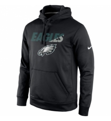 NFL Mens Philadelphia Eagles Nike Black Kick Off Staff Performance Pullover Hoodie NFL Mens Philadelphia Eagles Nike Black Kick Off Staff Performance Pullover Hoodie