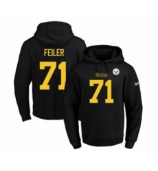 Football Mens Pittsburgh Steelers 71 Matt Feiler BlackGold No Name Number Pullover Hoodie Football Mens Pittsburgh Steelers 71 Matt Feiler BlackGold No Name Number Pullover Hoodie
