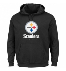 NFL Mens Pittsburgh Steelers Black Critical Victory Pullover Hoodie NFL Mens Pittsburgh Steelers Black Critical Victory Pullover Hoodie