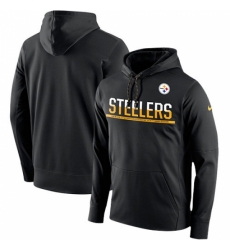 NFL Mens Pittsburgh Steelers Nike Black Sideline Circuit Pullover Performance Hoodie NFL Mens Pittsburgh Steelers Nike Black Sideline Circuit Pullover Performance Hoodie