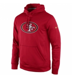 NFL San Francisco 49ers Nike Practice Performance Pullover Hoodie Scarlet NFL San Francisco 49ers Nike Practice Performance Pullover Hoodie Scarlet