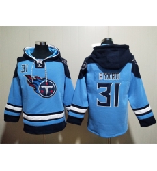 Tennessee Titans Light Blue Sitched Pullover Hoodie #31 Kevin Byard Tennessee Titans Light Blue Sitched Pullover Hoodie #31 Kevin Byard
