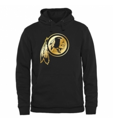 NFL Mens Washington Redskins Pro Line Black Gold Collection Pullover Hoodie NFL Mens Washington Redskins Pro Line Black Gold Collection Pullover Hoodie