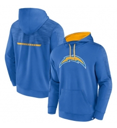 Men Los Angeles Chargers Blue Defender Evo Pullover Hoodie Men Los Angeles Chargers Blue Defender Evo Pullover Hoodie
