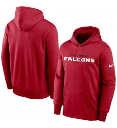 Men Atlanta Falcons Nike Fan Gear Wordmark Performance Pullover Hoodie Red Men Atlanta Falcons Nike Fan Gear Wordmark Performance Pullover Hoodie Red