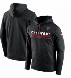 NFL Mens Atlanta Falcons Nike Black Sideline Circuit Pullover Performance Hoodie NFL Mens Atlanta Falcons Nike Black Sideline Circuit Pullover Performance Hoodie