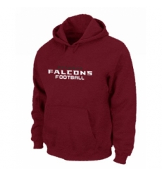 NFL Mens Nike Atlanta Falcons Font Pullover Hoodie Red NFL Mens Nike Atlanta Falcons Font Pullover Hoodie Red