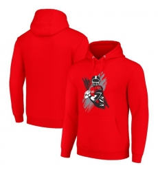 Men Starter Cardinal Arizona Cardinals Player X Fleece Pullover Hoodie Men Starter Cardinal Arizona Cardinals Player X Fleece Pullover Hoodie