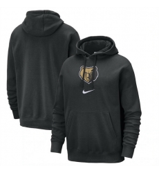 Men Memphis Grizzlies Black 2023 24 City Edition Essential Club Pullover Hoodie Men Memphis Grizzlies Black 2023 24 City Edition Essential Club Pullover Hoodie