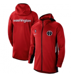 Men Nike Washington Wizards Red Authentic Showtime Therma Flex Performance Full Zip Hoodie Men Nike Washington Wizards Red Authentic Showtime Therma Flex Performance Full Zip Hoodie