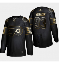Flyers 93 Jakub Voracek Black Gold Adidas Jersey Flyers 93 Jakub Voracek Black Gold Adidas Jersey