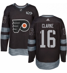 Mens Adidas Philadelphia Flyers 16 Bobby Clarke Premier Black 1917 2017 100th Anniversary NHL Jersey Mens Adidas Philadelphia Flyers 16 Bobby Clarke Premier Black 1917 2017 100th Anniversary NHL Jersey