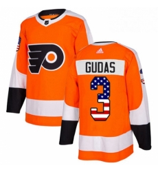 Mens Adidas Philadelphia Flyers 3 Radko Gudas Authentic Orange USA Flag Fashion NHL Jersey Mens Adidas Philadelphia Flyers 3 Radko Gudas Authentic Orange USA Flag Fashion NHL Jersey